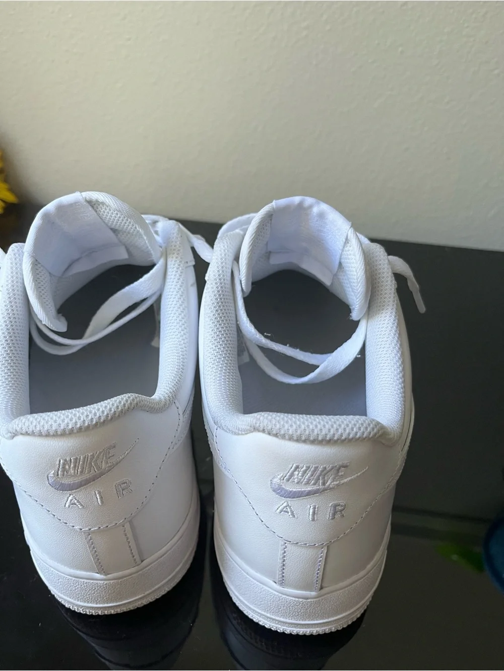 Nike Air Force 1 Low 07 Triple White Men's Shoes Size 10